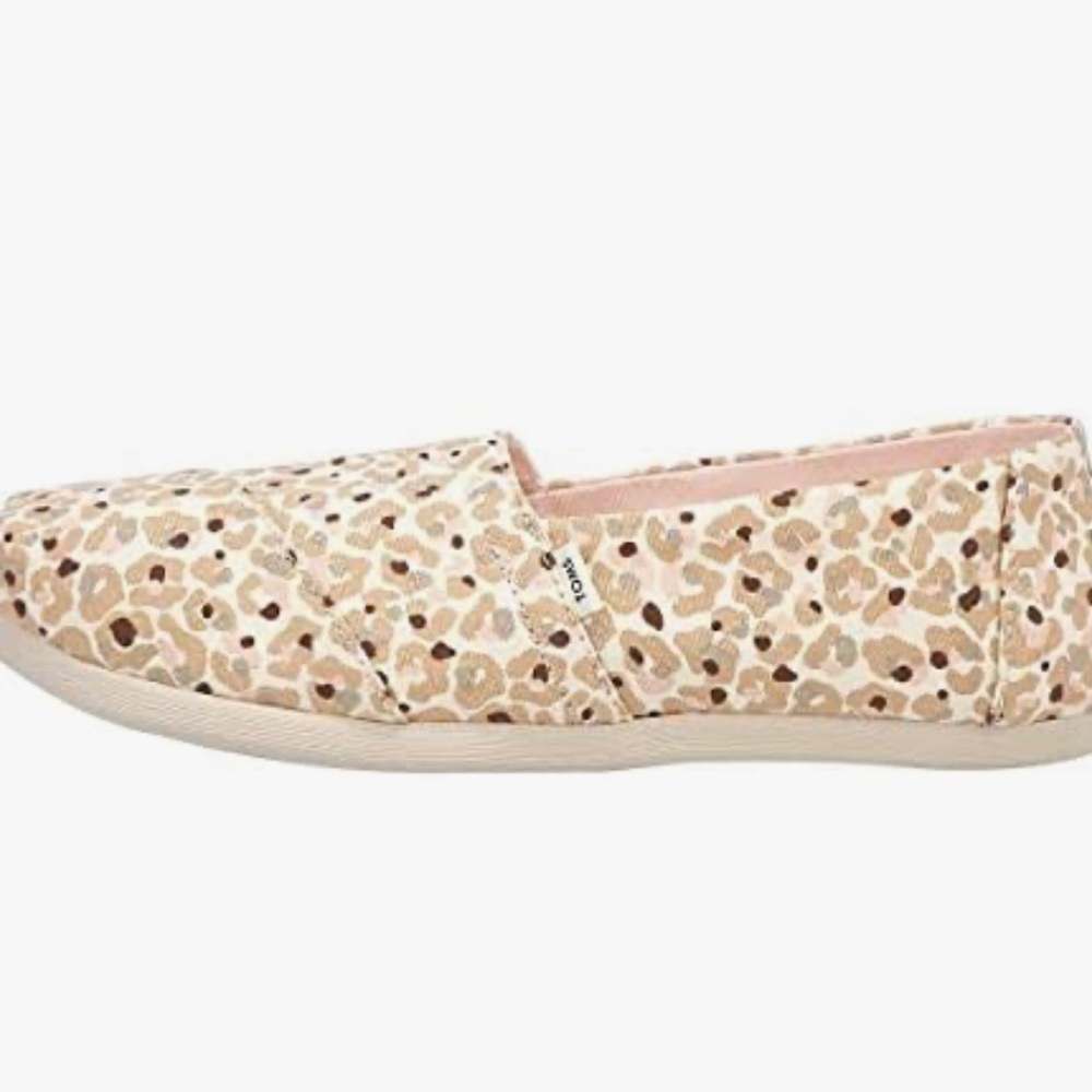 Toms Alparagata Natural Sunbleached Cheetah Print